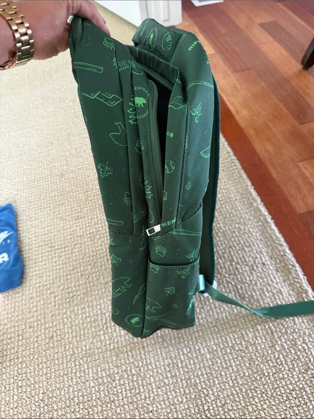 Ripken Experience Green Graphic Backpack